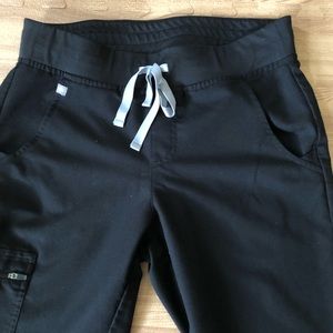 Figs Zamora Joggers scrub pants, BLACK size SMALL, in excellent used condition